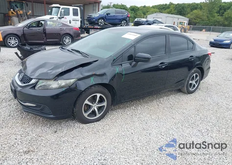 2015 Honda Civic Se z USA, uszkodzony, nr VIN 19XFB2F72FE098615